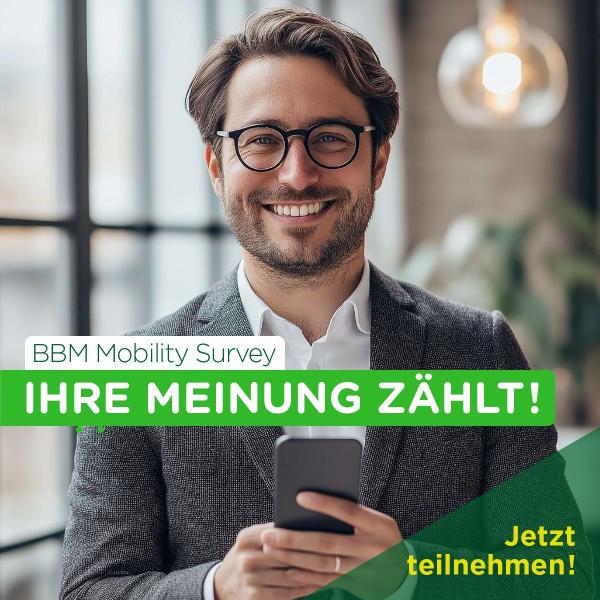 Teilnehmen am BBM Mobility Survey 2025: Was Mitarbeitende wirklich brauchen und wollen