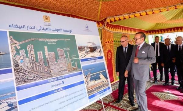 Der Hafen von Casablanca tritt dank der von König Mohammed VI. eingeweihten Infrastrukturprojekte in eine neue Ära ein