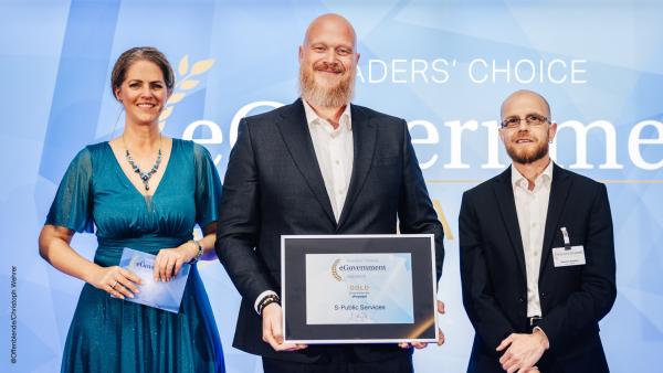 S-Public Services gewinnt eGovernment Readers" Choice Award 2025 für Payment-Lösung