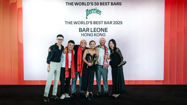 Bar Leone mit Auszeichnung Hongkonger Bar Leone als "World"s Best Bar 2025" ausgezeichnet