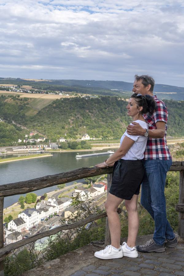 Loreley Touristik: Neue Rundwanderwege "Loreley Spuren": Logo macht Marke sichtbar