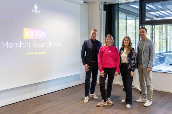 Vetter begrüßt Innovationsplattform NXTGN in Ravensburg Vetter begrüßt Innovationsplattform NXTGN in Ravensburg