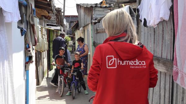 Besuch eines Teams von humedica in der Umgebung von Cluj © humedica Arzneimittel für Rumänien