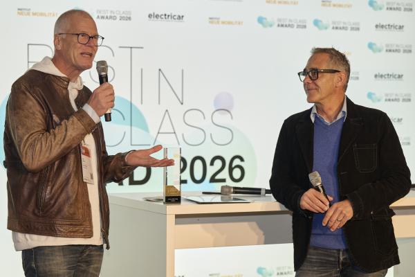 Nagolder Autor u. Verleger Hajo Schörle erhält "Best in Class Award 2026" Vorreiter Mobilitäswende Innovation