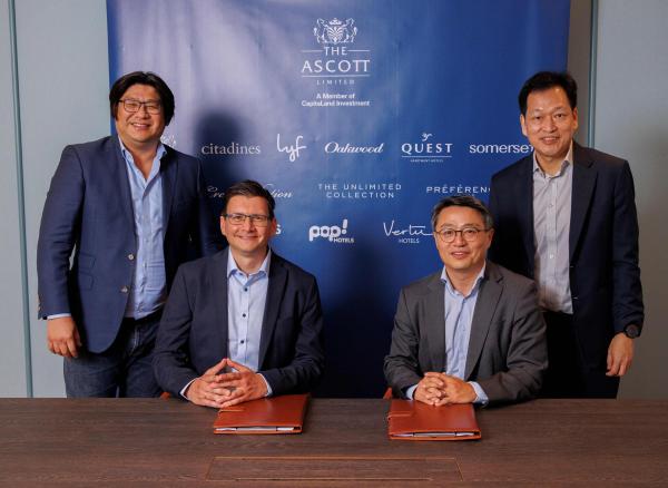 The Ascott Limited und VIE Trust Real Estate Group planen fünf neue Häuser in Wien. Ascott setzt auf Europa: Sieben neue Hotels in Wien und Sevilla