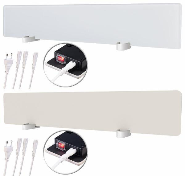Sichler Haushaltsgeräte Infrarot-Schimmelentferner aus Glas für Wand und Bad, www.pearl.de Sichler Haushaltsgeräte Infrarot-Schimmelentferner aus Glas oder Keramik