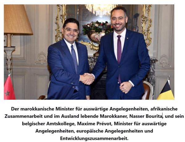 Belgien richtet seine Diplomatie und Wirtschaft auf die Unterstützung der Autonomie der marokkanischen Sahara aus