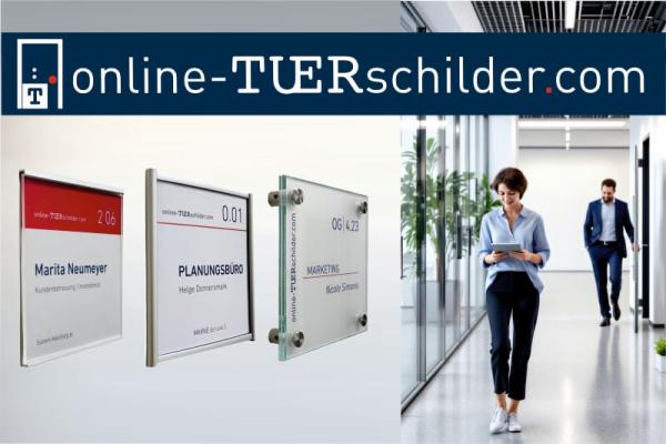 Ihre Türschilder – individuell, hochwertig & sofort einsetzbar