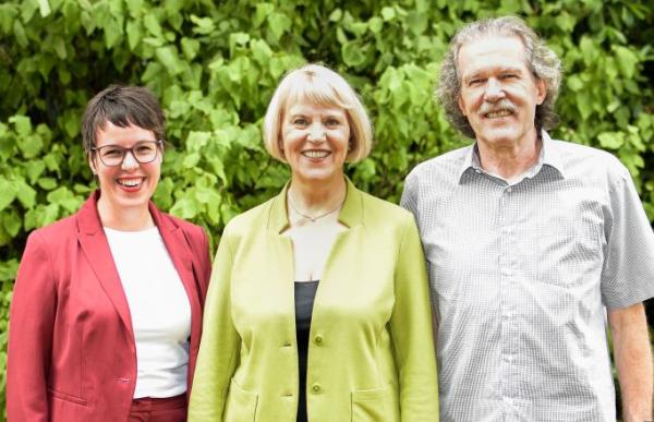 Cornelia Hansen, Elvira Greiner und August Ilg bilden seit Oktober 2025 den ANDHERI-Vorstand. Gut aufgestellt für die Zukunft: neues ANDHERI-Vorstandsmitglied