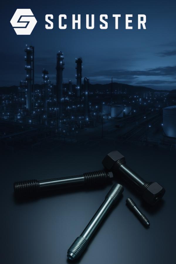 Schuster GmbH bietet KRITIS-konforme Sonderschrauben und digitale Wartungslösung