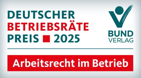 Deutscher Betriebsrätepreis 2025 für #HaltzuGewalt