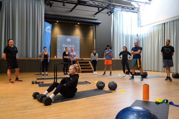 Von der Event- zur Workout-Location: Sportkurse jetzt in der Kreszenz⁴ in der Au in München