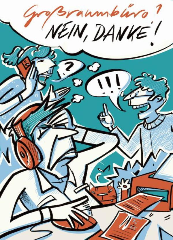 Großraumbüro? Nein danke”