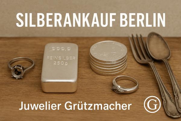 Silber im Aufwind - Warum sich der Silberverkauf und der Kauf von Anlagesilber in Berlin jetzt besonders lohnen