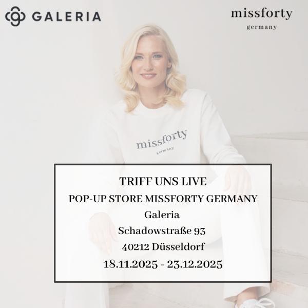 missforty germany eröffnet Pop-Up Store bei Galeria