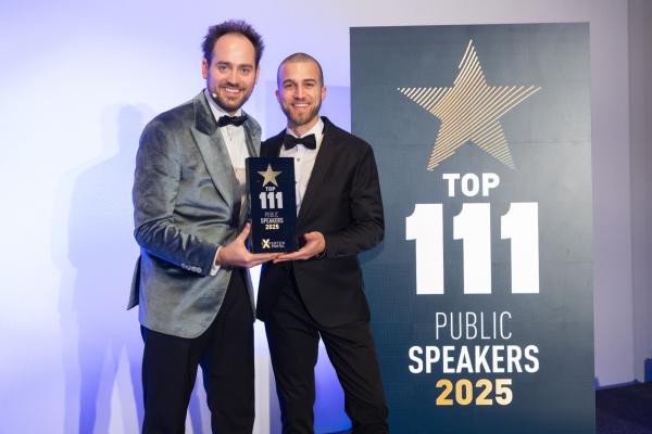 TOP 111 Public Speaker Award 2025 geht an David Setka