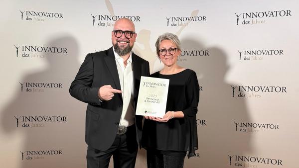 Ben Schulz & Partner AG erhält Auszeichnung "Innovator des Jahres 2025"