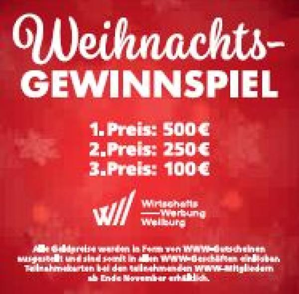 Weilburg: Großes Weihnachtsgewinnspiel
