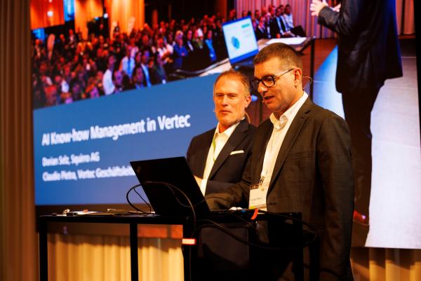 Squirro und Vertec schließen OEM-Partnerschaft für GenAI-Funktionen