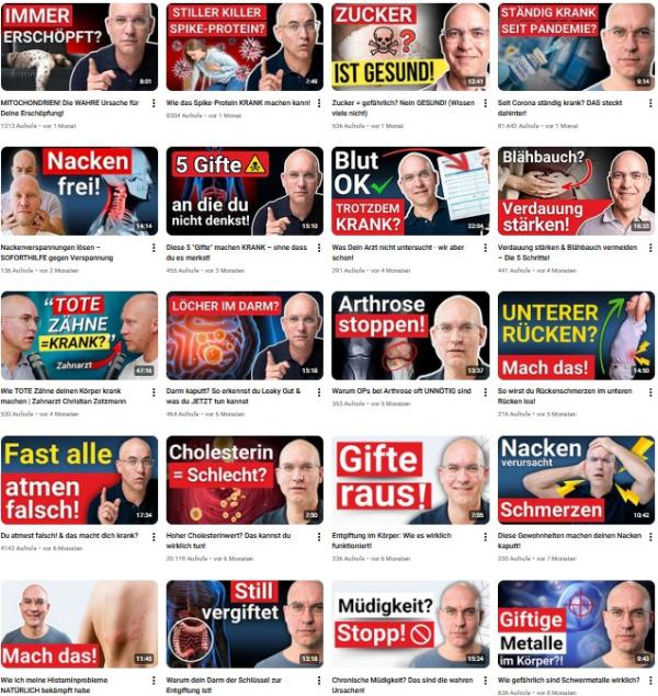 Tobias Emrich bietet online Informationen und Authentizitaet in der ganzheitlichen Medizin