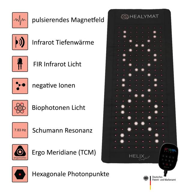 Healymat Helix Comfort: Testsieger Magnetfeldmatte 2026