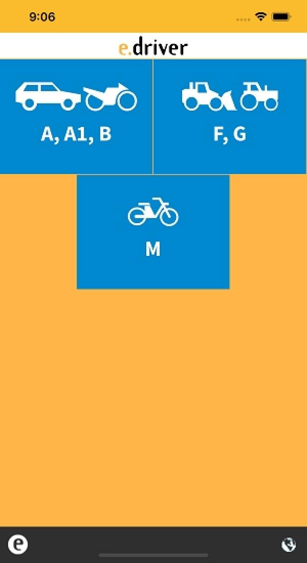 e.driver - Lernprogramm für die Autotheorieprüfung