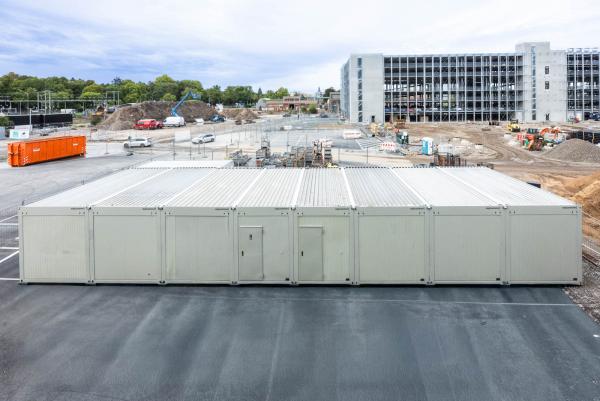 ELA Umkleidecontainer für die SAMSON AG auf dem Innovationscampus Offenbach