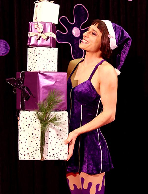 Showact für Weihnachtsfeier beeindruckte mit Sand und Papier