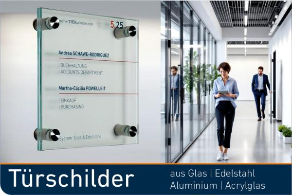 Kreative Türschilder für ein einladendes Seniorenheim