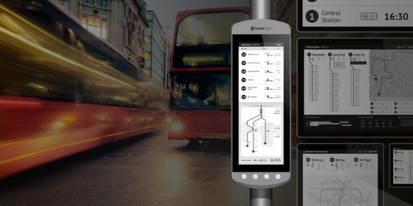 Digital Signage im Smart Public Transport: Effiziente E-Paper-Lösungen für den ÖPNV