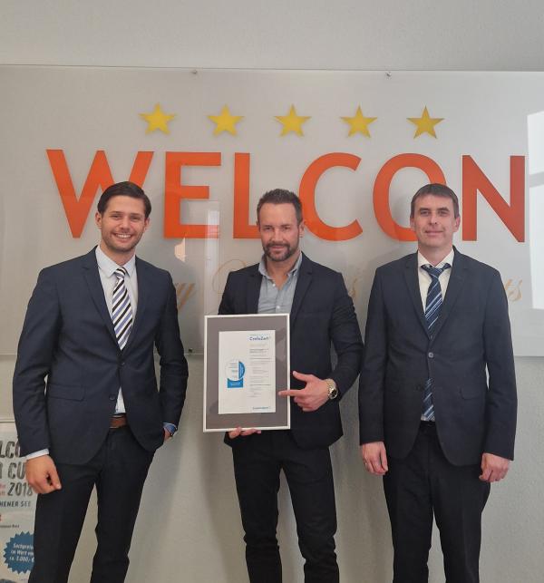 Welcon Europe GmbH & Co. KG aus Giesen erhält CrefoZert von Creditreform im fünften Jahr in Folge