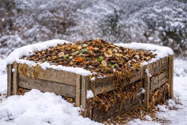 Kompost im Winter aktiv halten - praktische Tricks von Norbert Seeger