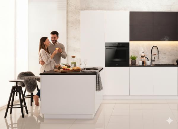 Gebäudetyp E clever umsetzen: Amica FlexConnect Herdsets schaffen Freiheit bei Planung und Installation