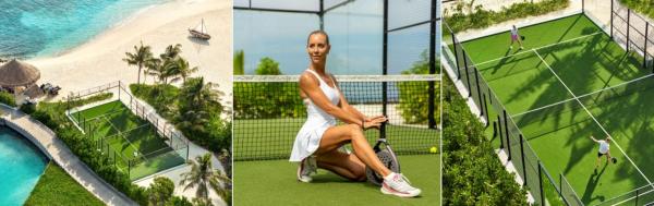 Padel Masterclass mit Padel-Champ Denise Höfer im The Nautilus Maldives