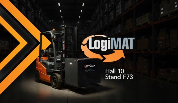 Premiere: GS Yuasa auf der LogiMAT 2026 - Halle 10, Stand F73