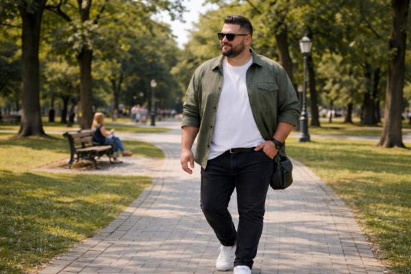 Warum Oversized perfekt zu starken Männern passt