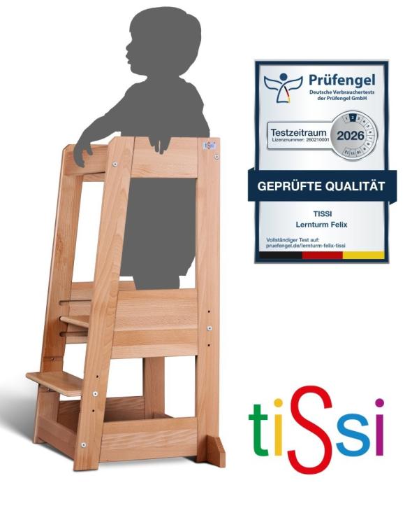 tiSsi&reg; Lernturm Felix erhält Auszeichnung vom Prüfengel