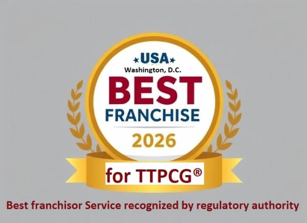 TTPCG&reg; wurde als bester Franchisegeber Dienstleistung ausgezeichnet
