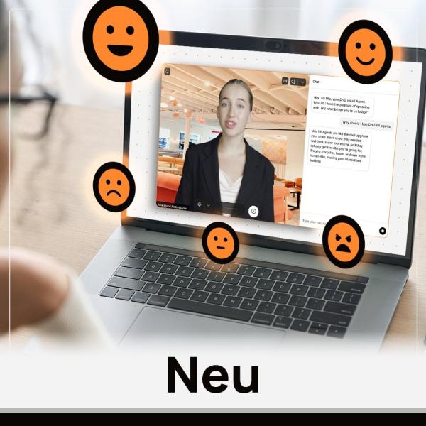 D-ID stellt V4 Expressive Visual Agents für Echtzeit-Interaktionen vor