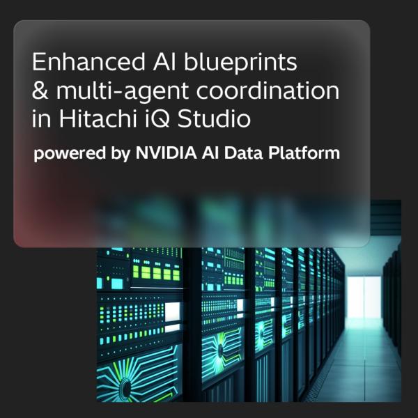 Hitachi Vantara erweitert Hitachi iQ für unternehmensweite Agentic AI