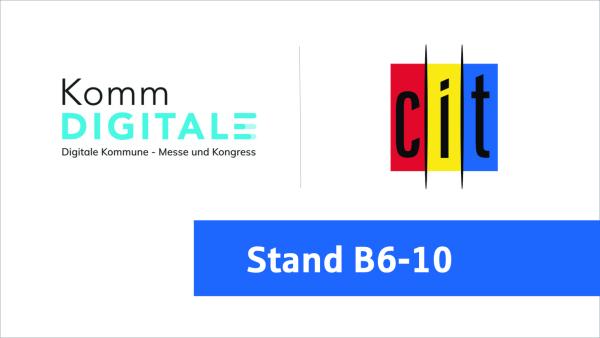 cit präsentiert auf der KommDIGITALE 2026 Weiterentwicklungen der E-Government-Plattform cit intelliForm