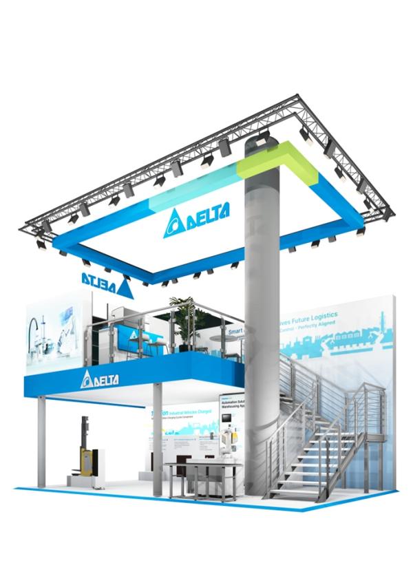 Delta präsentiert vernetzte Automatisierung und intelligente Batterie-Ladelösungen für effiziente Intralogistik auf der LogiMAT 2026