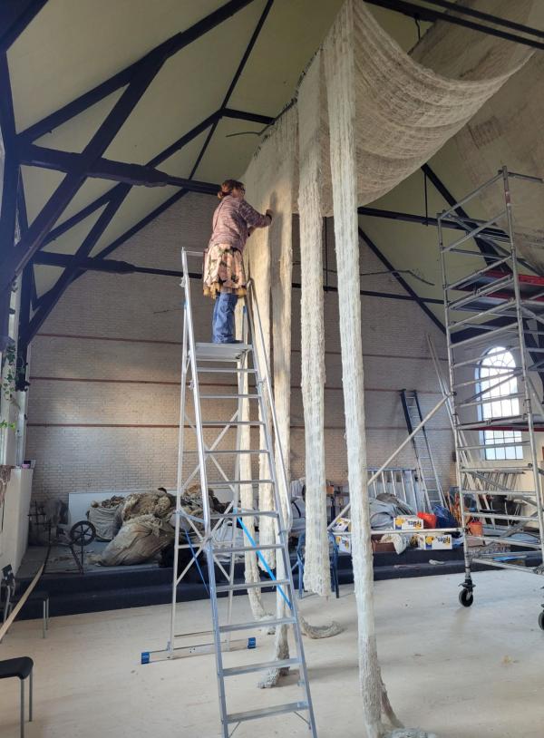 Ein Tempel der Wolle: Texels neue Wollkathedrale öffnet ihre Pforten