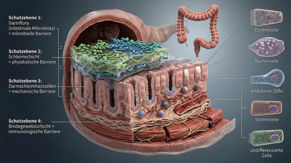 Aktuelle Forschung: Mikrobiom ist auf intakte Darmbarriere angewiesen - PMA-Zeolith als erster Ansatz
