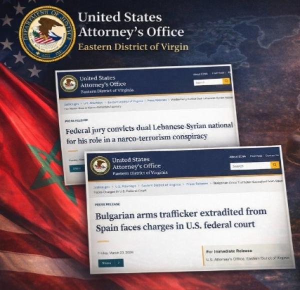 Die marokkanische Polizei - ein wichtiger Partner der Vereinigten Staaten bei der Zerschlagung zweier grenzüberschreitender krimineller Netzwerke