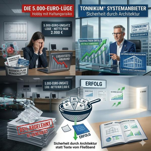 Die 5.000-Euro-Lüge: Warum die meisten Gründungsberater Gründer ins offene Messer laufen lassen