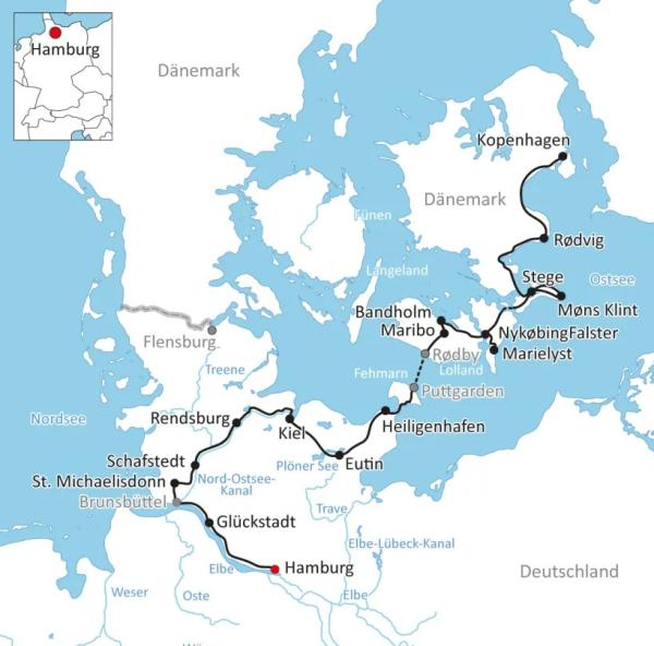 Radreise von Hamburg nach Kopenhagen begeistert Aktivurlauber