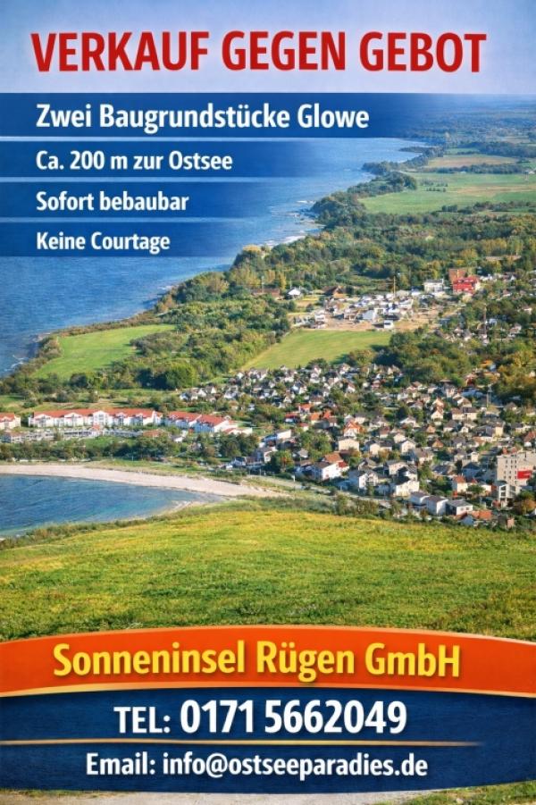 Baugrundstücke direkt am Meer gegen Gebot zu verkaufen