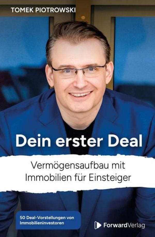 Immobilienbuch "Dein erster Deal" erreicht Platz 6 im manager magazin
