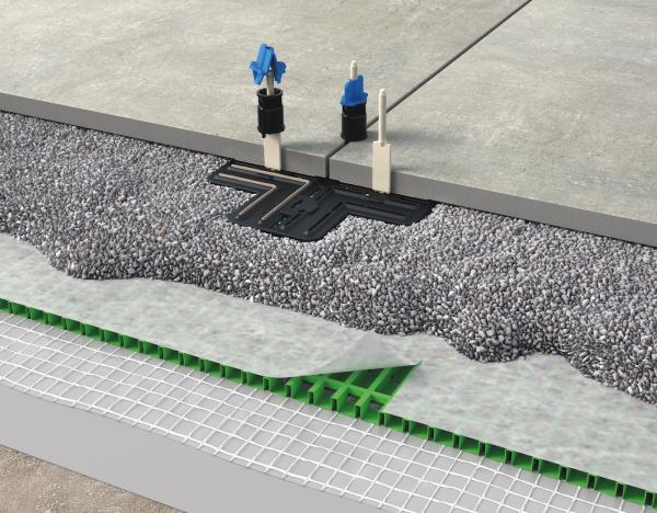 Damit Terrassenplatten nicht auf Wanderschaft gehen